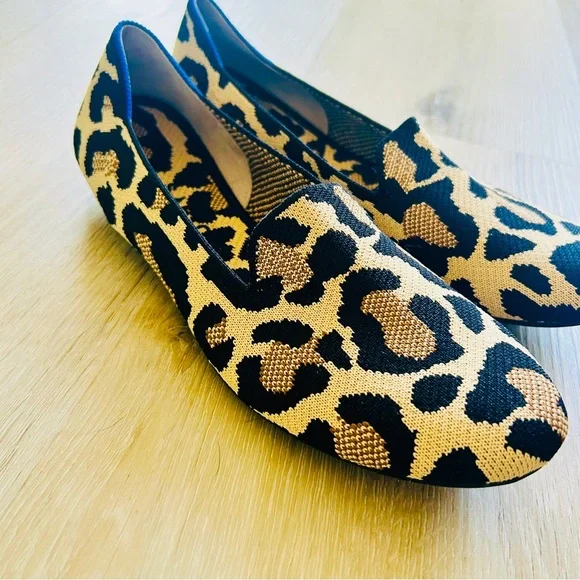 Rothy's Leopard Print Women's Shoes - Picture 7 of 12